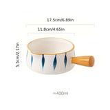 Qfdian  Ceramic sauce boat, finger bowl, milk pouring pot and guiding bowl, can enter the oven