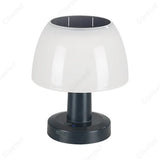 Qfdian  New LED Solar Small Table Lamp Indoor and Outdoor Lighting Outdoor Waterproof Courtyard Garden Camping Atmosphere Nightlight