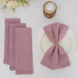Qfdian 10PC Cloth Napkins Dark Green 30X45cm Thanksgiving Cotton Dinner Napkin for Wedding Party Baby Shower Christmas Table Decoration