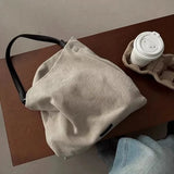 Qfdian  New Women Simple Casual Handbags Streetwear Fashion All Match Shoulder Bags Trendy Y2k Aesthetic Chic Vintage Shoulder Bags