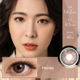 Magister Color contact lenses Gray lenses 1Pair for eyes iris-inspired Colored Lenses Yearly Circle lenses