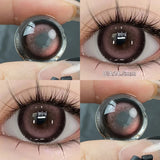 Qfdian  1 Pair Pink Series Contact Lenses for Eyes Beauty Pupils Makeup Eye Lenses for Myopia Natural Color Lenses Blue Lenses