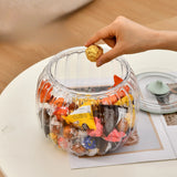 Qfdian  Halloween Candy Jar Desktop Decoration Kitchen Pumpkin Sealed Jar Moisture-proof with Lid Multifunctional Pet Food Storage Box