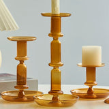 Qfdian Candlestick Holder Taper Candle Holder for Candlestick Dinner Party and Wedding Centerpieces Table Decoration Nordic Home Decor