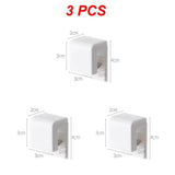 Qfdian 1-100pcs Punch-free Toothbrush Holder Wall-mounted Toothpaste Holder Storage Rack Holders Organizer Bathroom Accessories