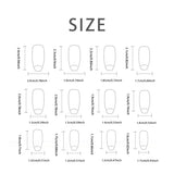 Qfdian  24Pcs Glossy Short Ballerina Press On Nails Pink Glitter Style False Nails With Rhinestone Shiny Artificial Reusable Fake Nails