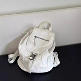 Qfdian  Streetwear Casual Travel Bags for Women All Match Simple Trendy Students Schoolbags Y2k Aesthetic Fashion Chic Backpacks Korean