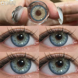 Qfdian 1 Pair Colored Contact Lenses for Eyes Green Beauty Lenses Brown Fashion Lenses High Quality Blue Eye Lenses Colored Pupil