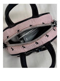 Qfdian Women Mini Cellphone Bags Fashion Sweet Fairy Bow Top-Handle Bag Y2k Aesthetic Ins Clutches Casual Elegant Purses and Handbags
