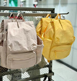 Qfdian Preppy Women Students Kawaii Backpacks 2025 New Casual Simple Y2k Aesthetic Handbags All Match Streetwear Ins Fashion Schoolbags