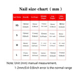 Qfdian 10Pcs High Quality Handmade Press on Nails Heavy Industry Advanced Display White Emerald Sparkling Series Wear on Nail Art Detac