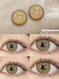 Qfdian Colorcon Korean Lenses Colored Contact Lenses 1 Pair Natural Contact Lenses for Eyes Yearly Eye Lenses Beautiful Pupils
