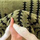 Qfdian  Thicken Warm Flannel Blanket Super Soft Fluffy Queen Blanket Single Double Size Cozy Skin-friendly Multifunctional Nap Blanket