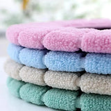 Qfdian Washable Knitting Pure Color Soft Pad Toilet Seat Soft Thick Warm And Comfortable Pumpkin Shape Cover Closestool Mat Universal