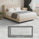 Qfdian  20PC 15×40cm self-adhesive floor stickers, pressure-resistant, scratch-resistant and bedroom floor stickers