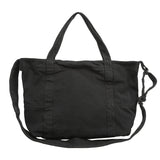 Qfdian Large Capacity Canvas Shoulder Bags High Quality 100% Cotton Handbags Solid Cloth Casual Totes Simple Preppy Style Packages