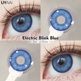 Qfdian  Fashion1 Pair  Color Contact Lenses High Quality Lenses Blue Myopia Lenses Makeup Gradient Lenses