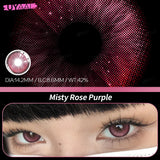Qfdian  Natural Brown Big Eyes Color Contact Lenses for Eyes Blue Beauty Natural Pupils Style Lens Contacts Fast Shipping Yearly