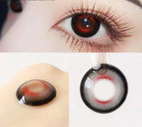 Qfdian Alien Stage Cosplay Color Contact Lenses Anime Ivan Till Pupil 6months 1pair Halloween Lens