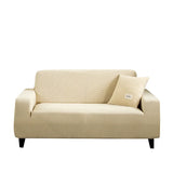 Qfdian  Sofa Cover Elastic For Living Room Home Jacquard Stretch  Slipcovers  Corner Couch Covers 1/2/3/4 Seater L Shape Free Shopping
