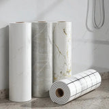 Qfdian 1 roll 40cm thick foam bedroom wallpaper marble imitation ceramic tile self-adhesive wallpaper kitchen oil proof wall sticker