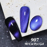 Qfdian Transparent Cat Eye Gel Nail Polish 10ml UV Nail Art Semi Permanent Hybrid Varnishes Magnet SPAR Lacquer Gel Vernis Soak
