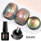 Qfdian Cat Eye Gel Polish With Nail Magnet Tools Flexible Iron Wire For Creating Heart Shapes On Nails Nail Art nail supplies iman
