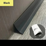 Qfdian  1pc 2m/78.74in Self-Adhesive Wall Inner Corner Skirting Line Can Hide Network Cable Ceiling Caulk Decoration Tape Wall Strip PVC