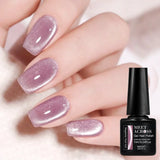 Qfdian Cat Eye Gel Polish With Nail Magnet Tools Flexible Iron Wire For Creating Heart Shapes On Nails Nail Art nail supplies iman