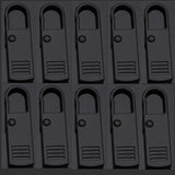 Qfdian 5/10PCS Instant Zipper Universal Instant Fix Zipper Repair Kit Replacement Zip Slider Teeth Rescue New Design For DIY Sewing