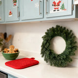 Qfdian  1Pc Artificial Plants Home Room Table Decor Accessories Christmas Wreath Yard DIY Gift Box Scrapbook Tree Wedding Bridal Hotsale