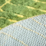 Qfdian  Banana Leaf Bath Mat Super Soft Absorbent Bath Carpet Anti-slip Floor Mat Door Entrance Decorative Door Mat Kitchen Mat