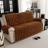Qfdian  Simple Non Stick Sofa Cover Cloth Fixed Anti Slip One-piece Sofa Cushion for Autumn and Winter Soft Skin Friendly and Warm