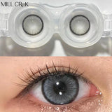 Qfdian Contact Lenses Color Cosmetic Myopia Degree Contact Lenses Prescription Fashion Natural Cosmetic Lenses High Quality