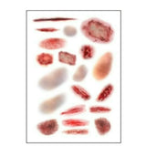 Qfdian  Realistic Temporary Tattoo Stickers Suitable for Women & Men Waterproof Long Lasting Body with Easy Application & Removal