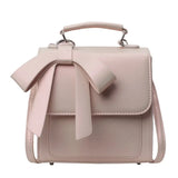 Qfdian  Fashion Luxury Design Bow Preppy Backpacks Korean All Match Chic Shoulder Bags Sweet Y2k Aesthetic Fashion Handbags Crossbody