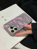 Qfdian  Wrinkle Pattern Suitable For Iphone 16 Pro Max Phone Case 14 15 13 12 Pro All Inclusive Soft Case Anti Fall Protective Cover