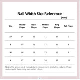 Qfdian  10Pcs High Quality Handmade Press on Nails Rhinestone Color-Block Inlay Internet Celebrity Nail Art Sweet And Cool Girl Style