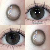 Qfdian  1 Pair Pink Series Contact Lenses for Eyes Beauty Pupils Makeup Eye Lenses for Myopia Natural Color Lenses Blue Lenses