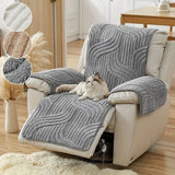 Qfdian  1pc First Class Sofa Cover Home Decoration Single Sofas Cushion Integrated Massage Chair Anti Slip Pad Dust Cat Scratch Preventi