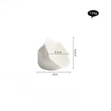 Qfdian  Flower Ceramic Bowl Heat-resistant Dessert Dish Sauce Sashimi Bowl Kitchen Dining Table Decoration Creative Styling Tableware