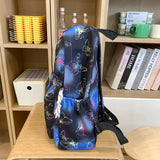 Qfdian Small Niche Design, Fashionable Trend, High Aesthetic Value, Simple Casual Backpack, Daily Commuting, Tutoring Backpack