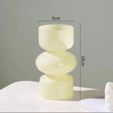 Qfdian  European Retro Glass Vase Water Nourishing Flower Arrangement Container Desktop Dining Table Flower Arrangement Vase Decoration