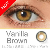 Qfdian Magister Colored Contact Lenses Natural Look Brown Eye Lenses Beauty pupils Blue contact Lenses Eye Cosmetic Color Lens spotify