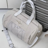 Qfdian  Vintage Y2k Aesthetic Simple Gym Bags Women Casual Shoulder Underarm Bag Grunge All Match Trendy Handbags Crossbody Streetwear