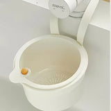 Qfdian  ‌Sink Filter Basket Wall-mounted Sink Draining Basket Household Detachable Kitchen Food Residue Filter Kitchens Accessories
