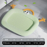 Qfdian  Cooling Ice Bean Pet Bed Mat Summer Breathable Non Slip Washable Comfort Pad for Dogs Cats Kennel Sofa Floor Indoor Outdoor Use