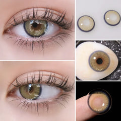 UYAAI 2Pcs/Pair Color Contact Lenses For Eyes Beauty Healthy Colorcon Lenses Pupils Eyes Contact Lens With Free Shipping Offers