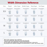 Qfdian Handmade False Nails Press on Dark Star Cat's Eye Almond Fake Nails Acrylic Full Cover Nail Tips Glitter Nails Set with Designed