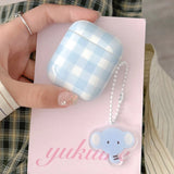 Qfdian Cute Cartoon Soft Silicone Case For Airpods 1 2 3 Pro 2 Wireless Earphone Protective Cover TPU Headset Fall prevention Protector